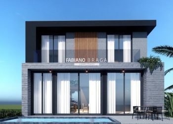 Sobrado com 220m², 4 dormitórios, 4 suítes, 2 vagas, Allure Beach Condo em Xangri-lá