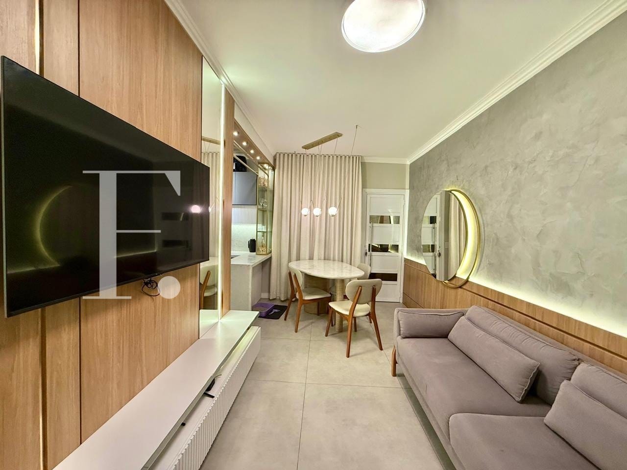 Apartamento com 60m², 2 dormitórios, 1 vaga, Auto Geral em Xangri-Lá