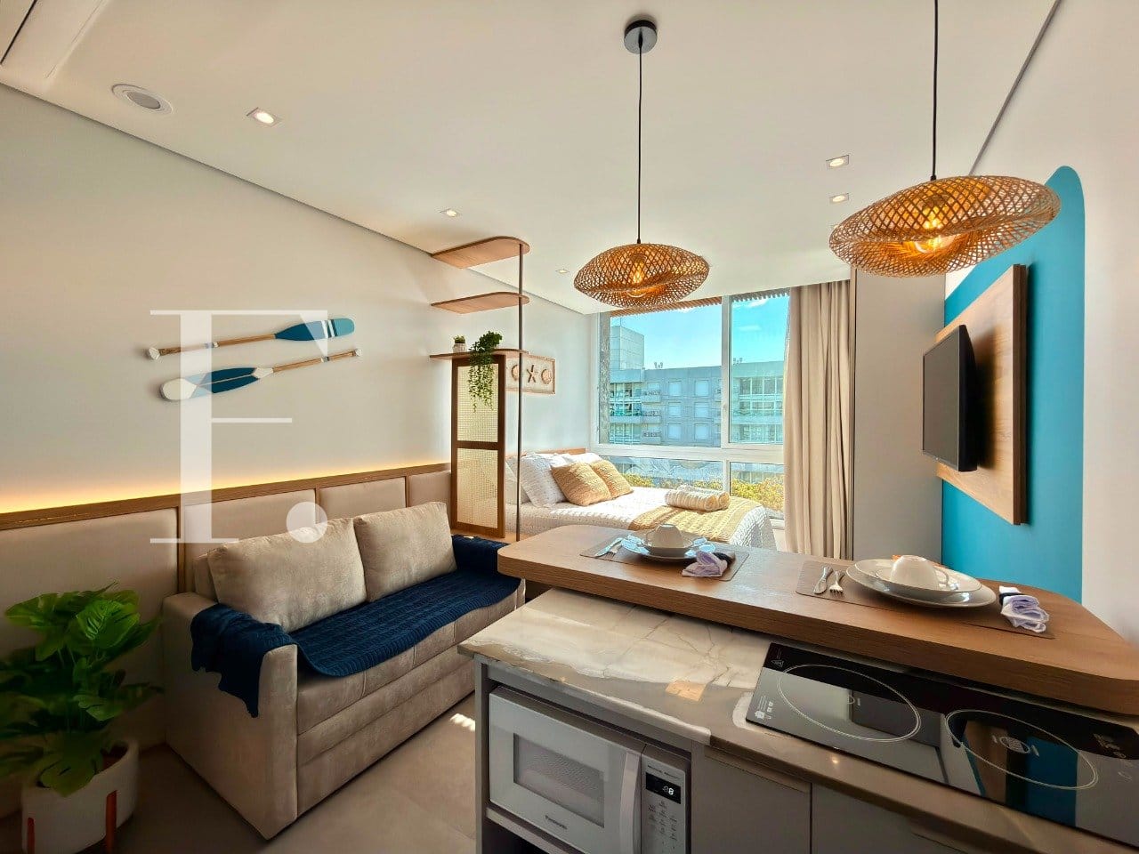 Loft com 27m², 1 dormitório, 1 vaga, Livin Atlântida em Xangri-Lá
