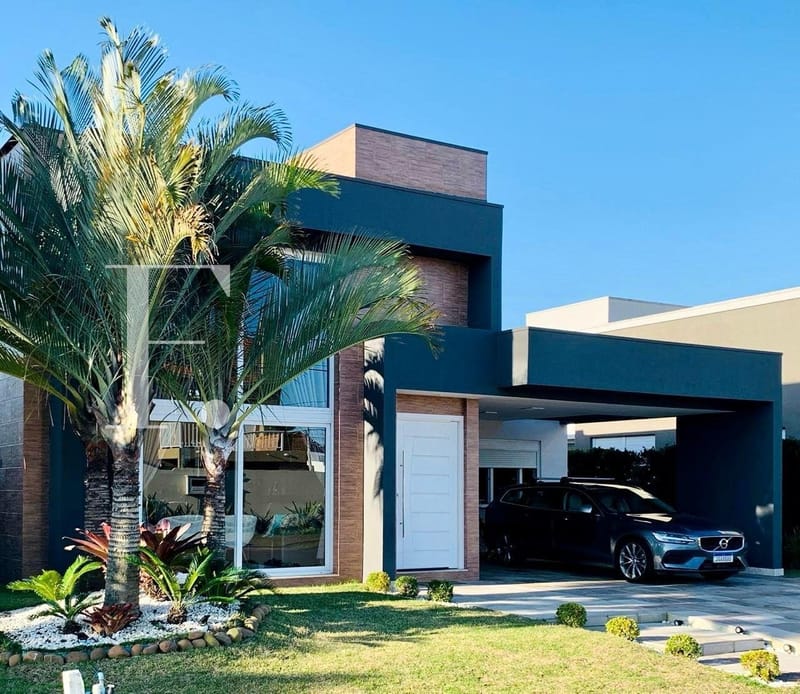 Casa Condomínio com 215m², 4 dormitórios, 4 suítes, 2 vagas, Malibu em Xangri-Lá