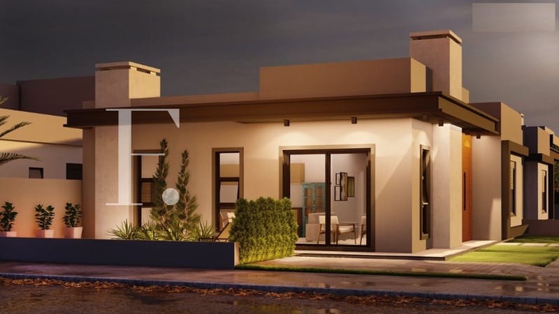 Casa com 106m², 3 dormitórios, 1 suíte, 2 vagas, no bairro Noiva do Mar em Xangri-Lá