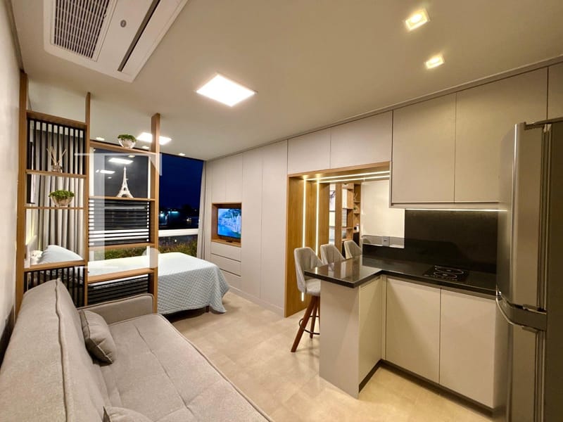 Loft com 27m², 1 dormitório, 1 vaga, Livin Atlântida em Xangri-Lá