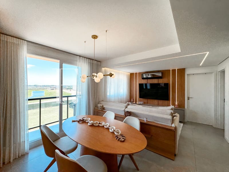 Apartamento com 74m², 3 dormitórios, 1 suíte, 2 vagas, Thera Santorini em Xangri-Lá