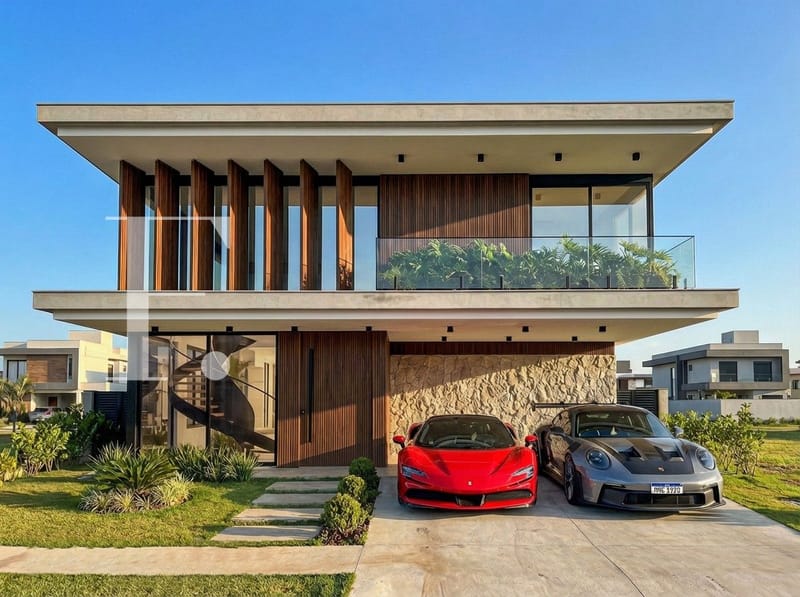 Sobrado com 455m², 6 dormitórios, 6 suítes, 2 vagas, Los Cobos em Xangri-Lá