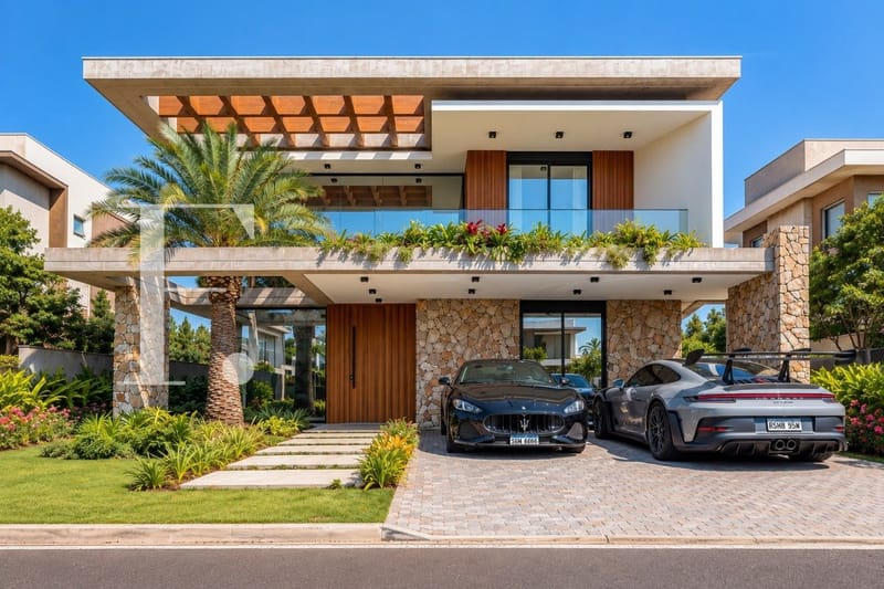 Sobrado com 374m², 6 dormitórios, 5 suítes, 4 vagas, Amare Home Resort em Xangri-Lá