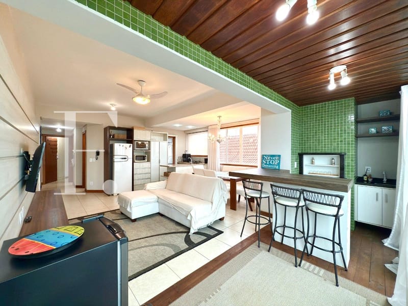 Apartamento com 75m², 2 dormitórios, 1 suíte, 1 vaga, Edifício Maison Meneghoto em Xangri-Lá