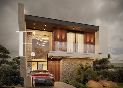Sobrado com 195m², 4 dormitórios, 4 suítes, 2 vagas, Sunset em Xangri-Lá