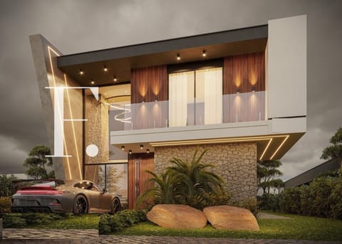 Sobrado com 195m², 4 dormitórios, 4 suítes, 2 vagas, Sunset em Xangri-Lá