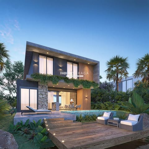 Sobrado com 230m², 4 dormitórios, 4 suítes, 2 vagas, Allure Beach Condo em Xangri-Lá