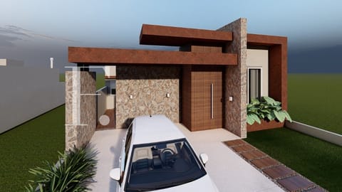 Casa com 105m², 3 dormitórios, 1 suíte, 2 vagas, Boulevard em Xangri-Lá